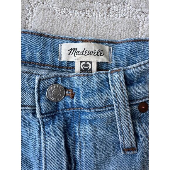 Madewell High Rise Slim Crop Boy Jean Denim Pants Stretch - Picture 4 of 11
